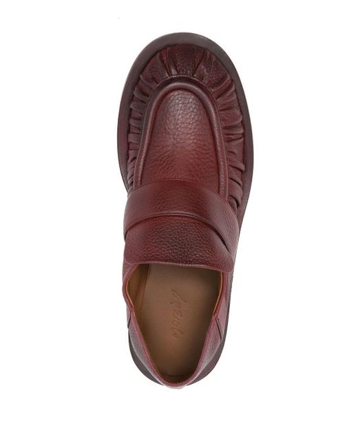 Marsèll Leer Zucca Oxford Leren Schoenen in het Bruin laarzen Dames Schoenen voor voor Platte schoenen voor Veterschoenen en 