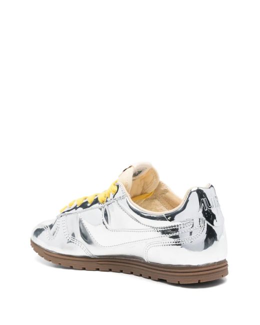 Autry White Medalist Low Sneakers