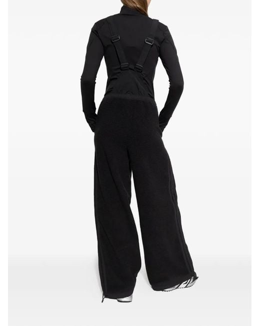 Adidas Black X Moon Boot Logo-Patch Dungarees