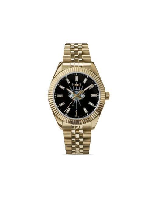 Timex Metallic X Jacquie Aiche Stainless Steel Eye Dial 38Mm