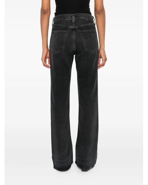 Agolde Flared Jeans in het Black