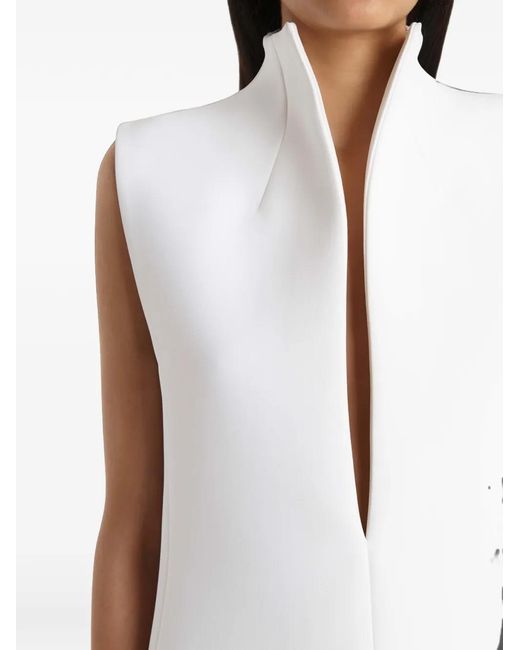Khaite White "Von" Top
