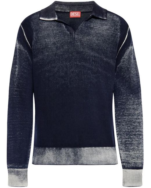DIESEL Blue K-Lorenzo Polo Shirt for men