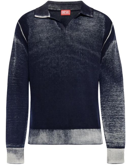 DIESEL Blue K-Lorenzo Polo Shirt for men