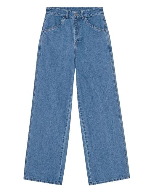 Jean Camèlia À Broderies OperaSPORT en coloris Blue