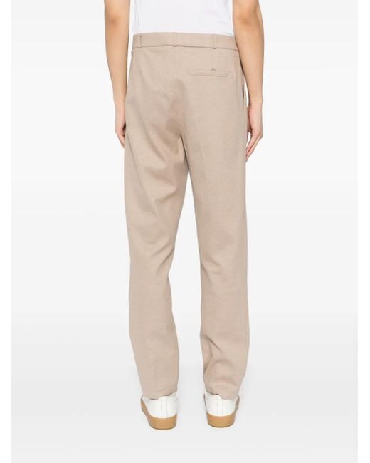 Harris Wharf London Natural Pleated Trousers for men