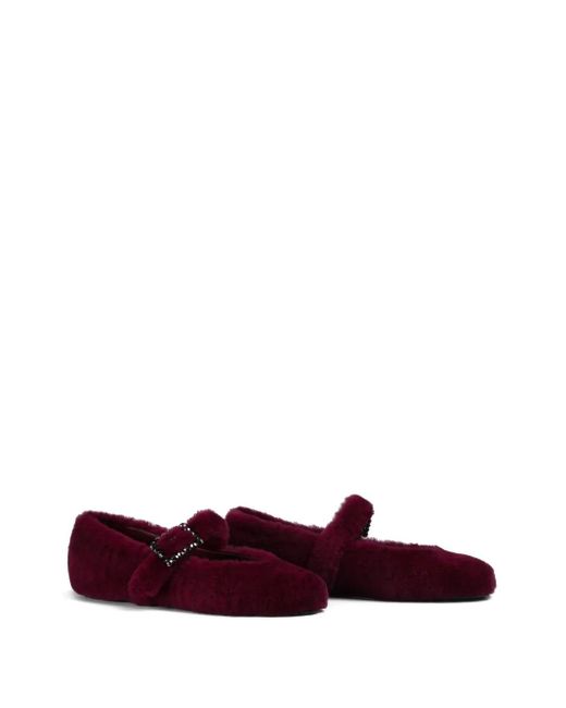 Le Silla Purple Danielle Ballet Flat