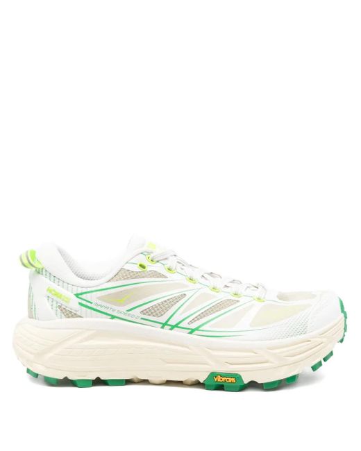 Hoka One One Mafate Speed 2 Low-Top Sneakers in het Natural