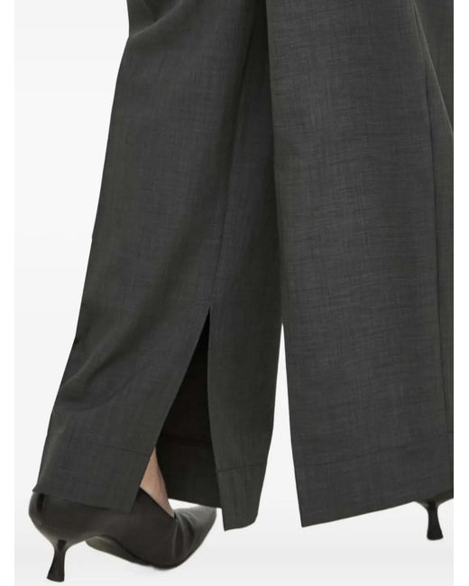 Herskind Black Belt-Loops Trousers