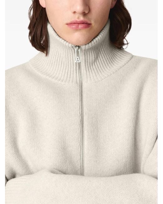 Axel Arigato Natural Core Zip-Up Cardigan for men