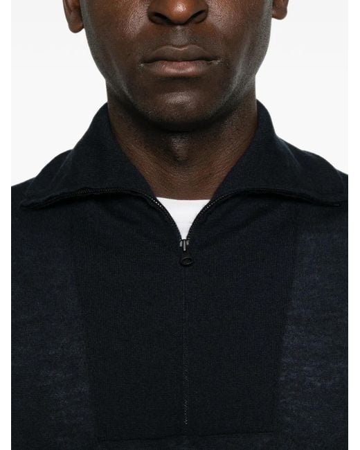 Pull À Col Zippé Lisa Yang pour homme en coloris Black