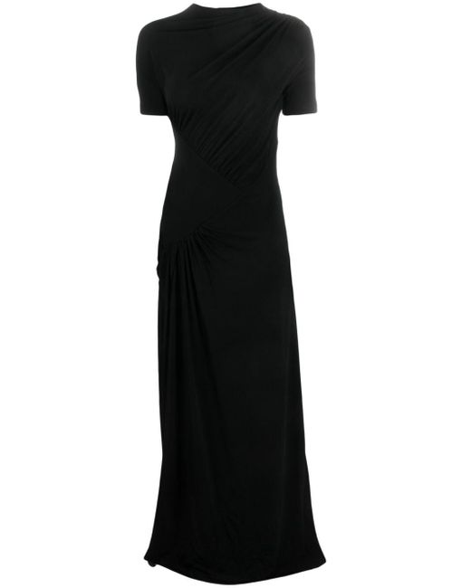 Givenchy Black Kleid mit Raffungen