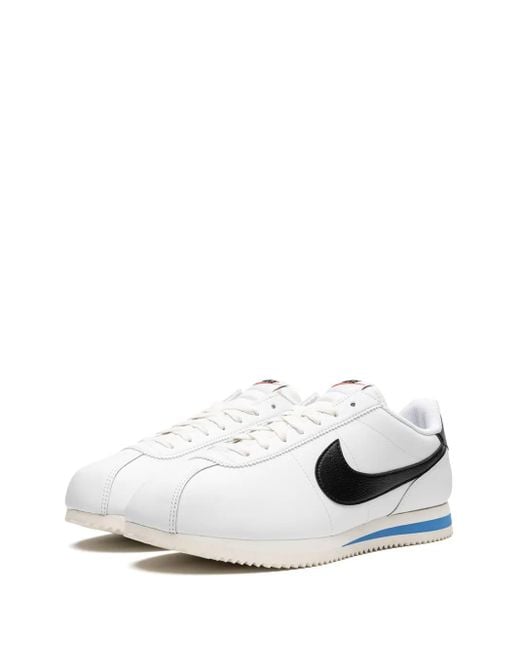 Nike White Cortez Lt Photo Sail' Sneakers