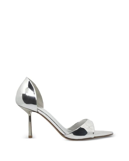 Le Silla White Shirley Pointed-Toe Sandals