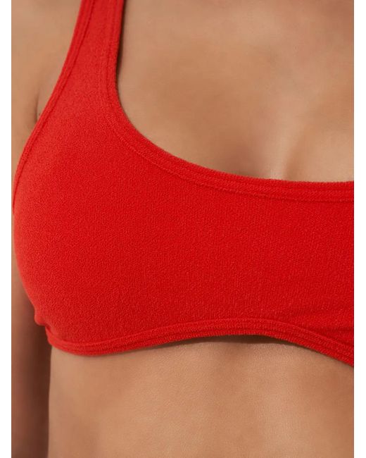 Reina Olga Red Coolio Bikini Set