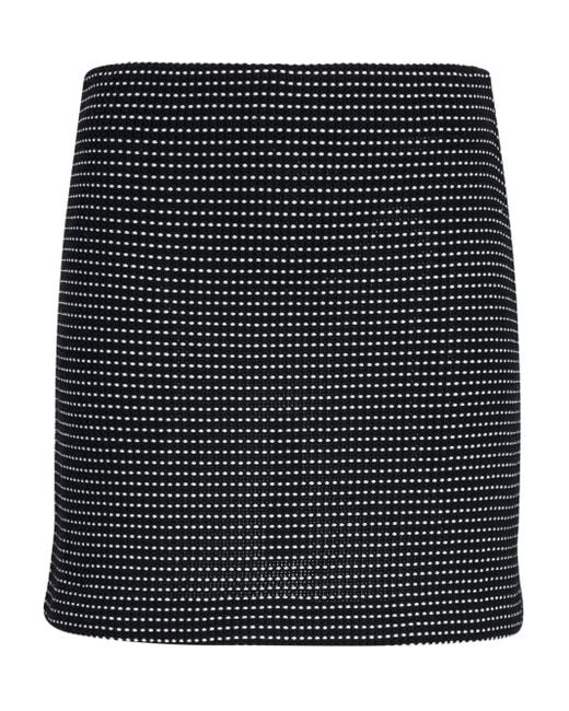 Minifalda Lawson de tweed Proenza Schouler de color Black