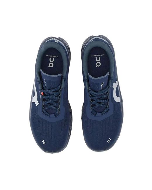 On Shoes Blue Cloudmster 1 Mesh Sneakers for men
