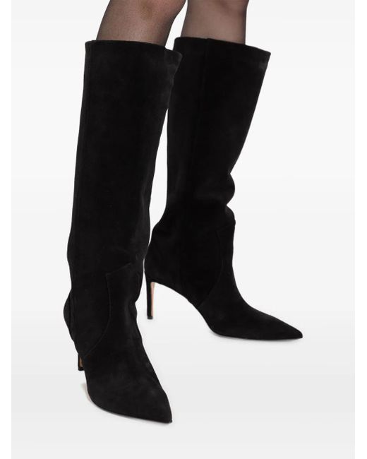 IRO Black 90Mm Pointed-Toe Knee-High Boots