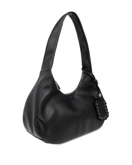 Ganni Black Shoulder Bag