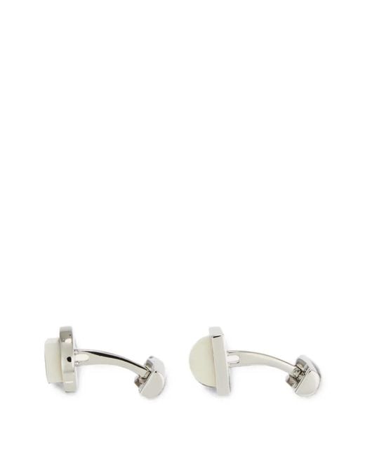 Gemelli di Ferragamo in Natural da Uomo