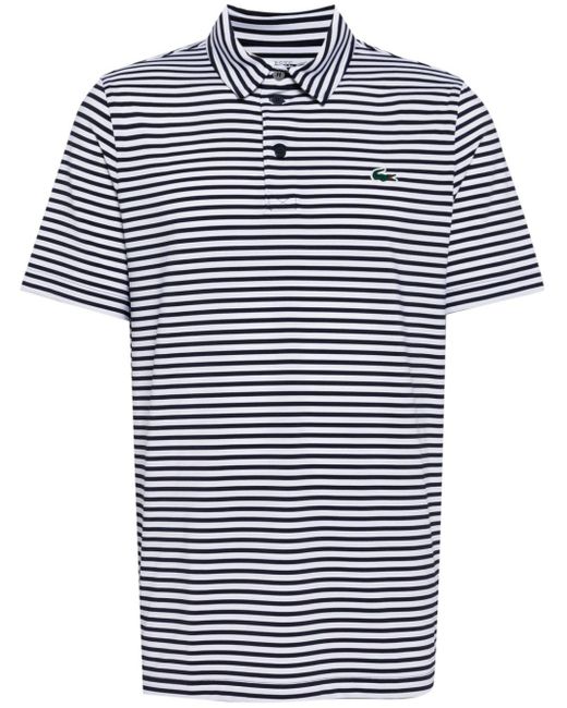 Lacoste Blue Striped Polo Shirt for men