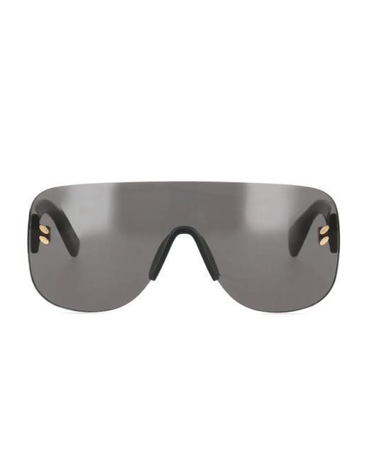 Occhiali Da Sole A Mascherina di Stella McCartney in Gray
