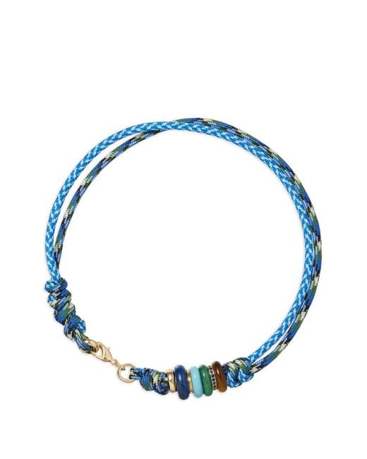 Roxanne Assoulin Blue The Super Size Happy Cord Necklace