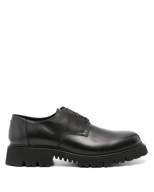 Neil Barrett Black X Doucal's Patent Leather Derby Shoes for men