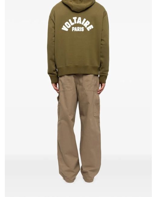 Zadig & Voltaire Green Sacha Sweatshirt for men