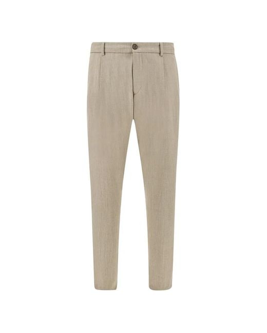 Paul & Shark Natural Lucca Trousers for men