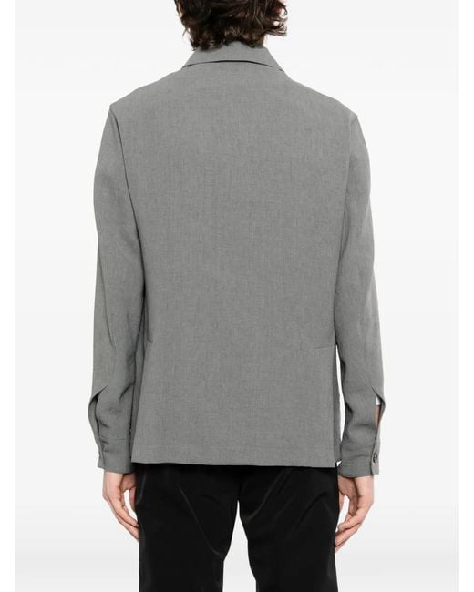Montecore Jacke Mit Kragen in Gray für Herren