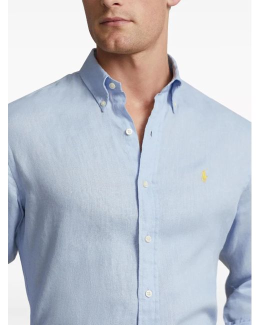 Polo Ralph Lauren Blue Shirts for men