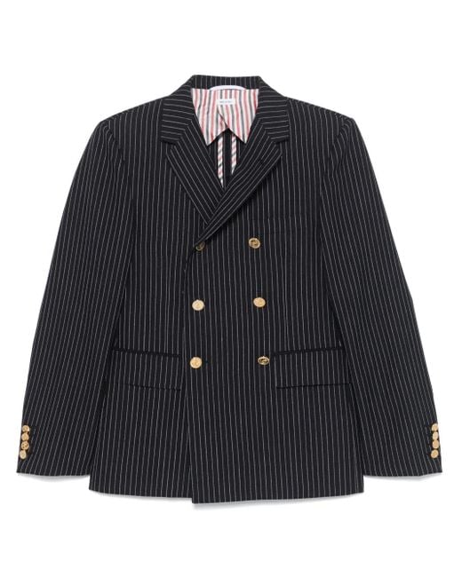 Thom Browne Sakko Mit Nadelstreifen in Blue für Herren