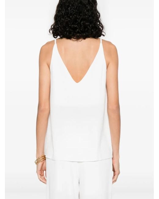 Top acampanado MOUTAKI de color White