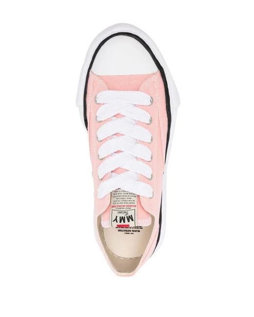 Maison Mihara Yasuhiro Pink Peterson Low-Top Sneakers