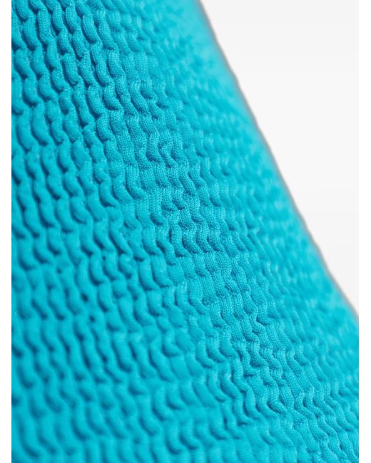 Bondeye Blue Mara Textured Swimsuit