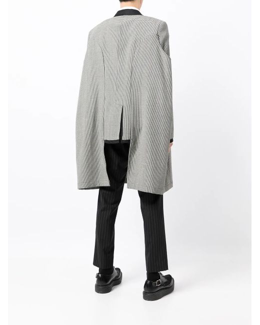Comme des Garçons Black Layered-Panel Long-Line Blazer for men