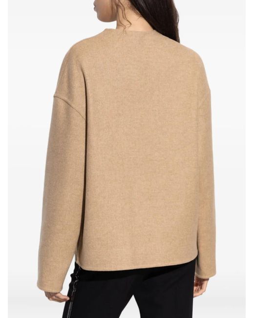 Versace Medusa-embellished Jacket Natural