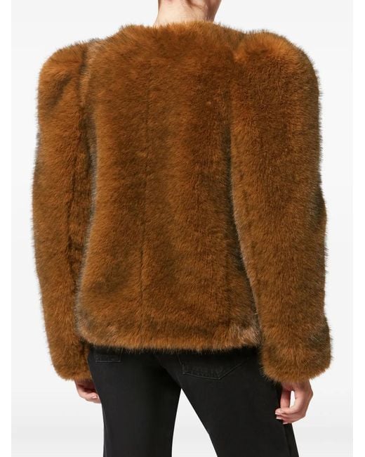 Isabel Marant Brown Bahria Puffed Jacket