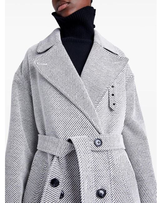 Proenza Schouler Gray Ronan Coat