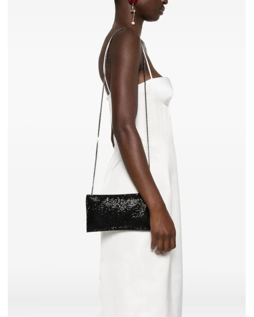 Benedetta Bruzziches Black Small Your Best Friend Clutch Bag