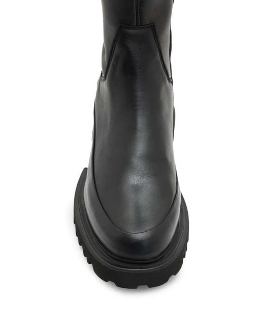 AllSaints Black Leona Boots