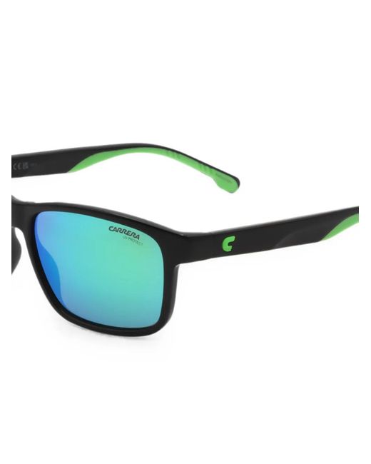 Carrera Green Rectangle-Frame Sunglasses