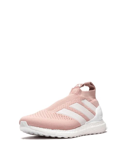 Adidas Pink X Kith Ace 16+ Ultraboost "Flamingos" Sneakers for men