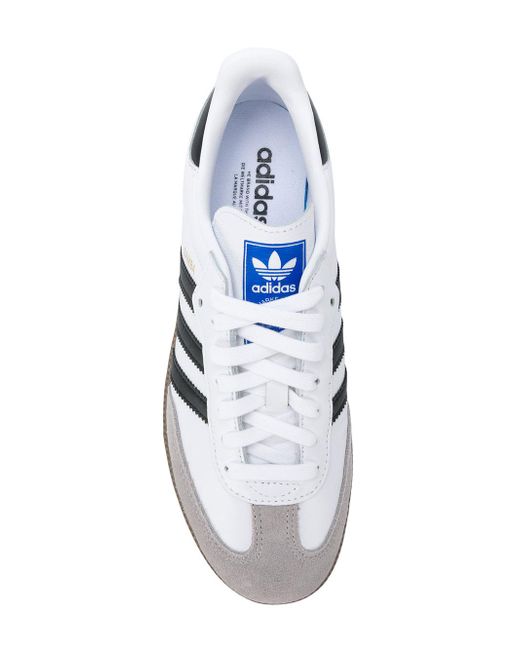 adidas Women's Samba Og Leather & Suede Lace Up Sneakers in White | Lyst  Australia