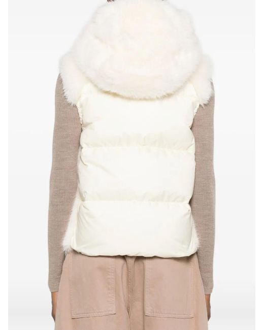Moncler Natural Arve Down Padded Vest