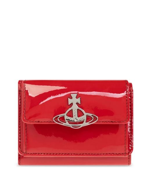 Cartera Frame pequeña Vivienne Westwood de color Red
