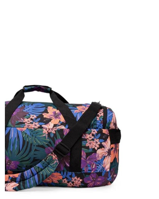 Dakine Blue Eq Floral-Print Duffle Bag
