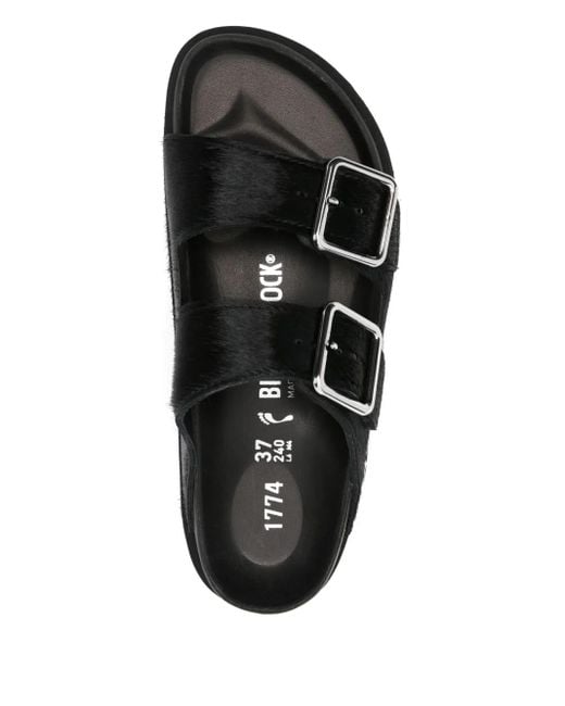 Birkenstock Black Buckled-Straps Sandals