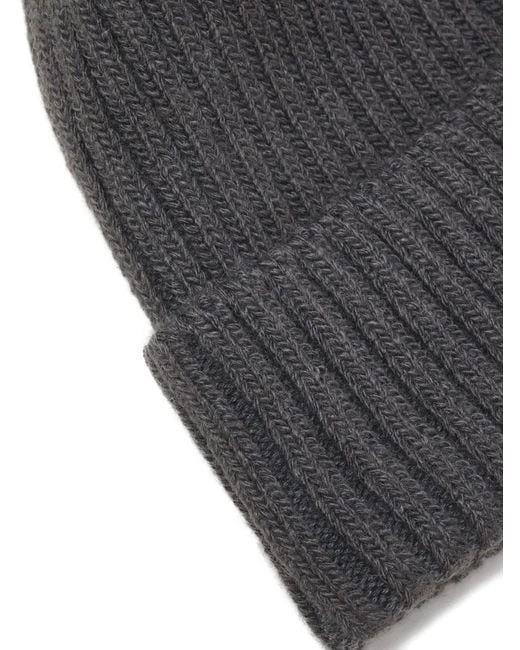 Undercover Gray Ribbed Beanie